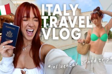 My Hot Girl Summer Euro Trip!!  *Italy Travel Vlog*