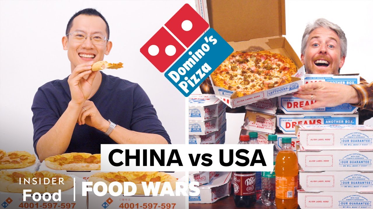 US vs China Domino’s | Food Wars | Insider Food US vs China Domino's | Food Wars | Insider Food
