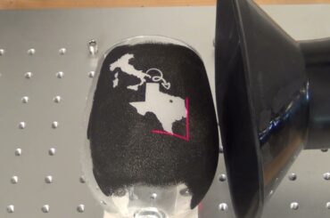 Italy to TX Wine Glass