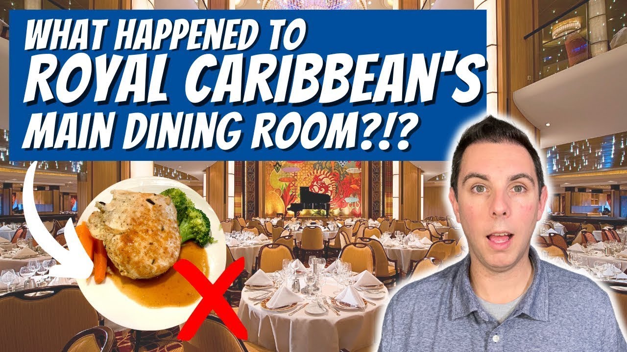 What Did Royal Caribbean do to the Main Dining Room Menus?!? What Did Royal Caribbean do to the Main Dining Room Menus?!?