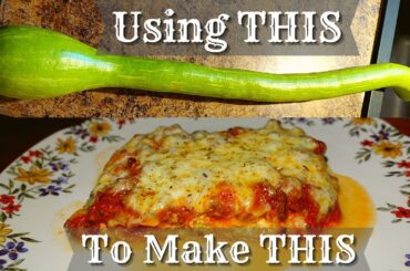 Cooking With Tromboncino | Italian Zucchini Bake Recipe | Garden To Table Recipes | Zucchini Recipes