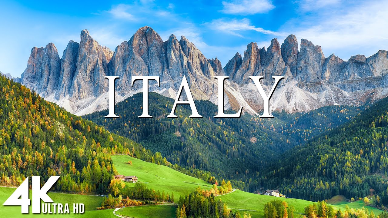 FLYING OVER ITALY (4K UHD) – Amazing Beautiful Nature Scenery with Relaxing Music FLYING OVER ITALY (4K UHD) - Amazing Beautiful Nature Scenery with Relaxing Music