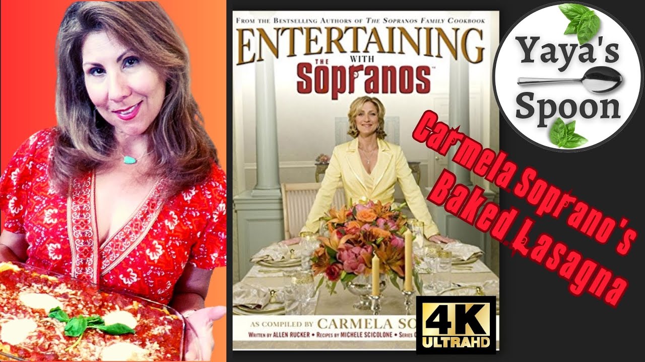 Carmela Soprano’s Baked Lasagna Yaya’s Spoon #carmela #soprano #baked #lasagna#pasta #italian #basil Carmela Soprano's Baked Lasagna Yaya's Spoon #carmela #soprano #baked #lasagna#pasta #italian #basil