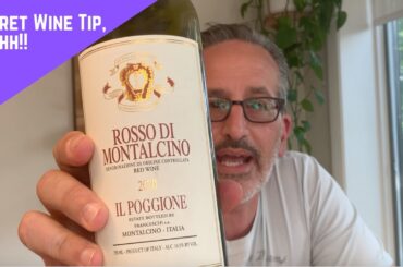 Wine Secret You Need to Know | 2020 Rosso di Montalcino