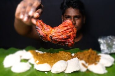 IDLI KARIKOLAMBU EATING SOUND | MUKBANG | FOODIES ASMR