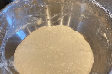 Dough didn’t ball up after folds