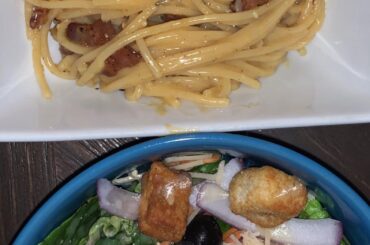 Spaghetti alla Carbonara makes Monday so much better!