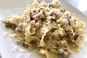 Fettuccini and Clams