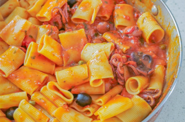 OCTUPUS PASTA Known al Pasta alla Luciana