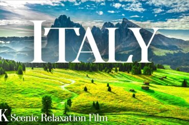 Italy 4K - Scenic Relaxation Film with Calming Music - 4K Video Ultra HD