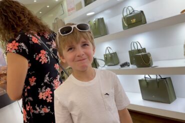 She Took Us Purse Shopping | Our Italy Vacation Day 5