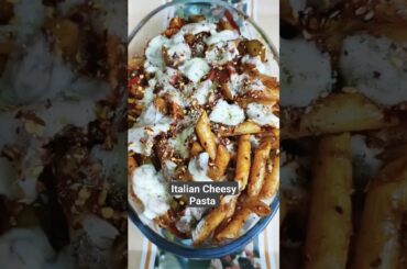 Italian Cheesy Pasta #shortvideo #youtubeshorts #ytshorts #trending #food #cooking #italy