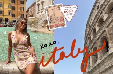 48 hours in ROME, Italy! European summer GIRLS TRIP!