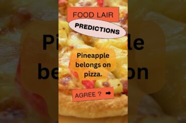 Pineapple on Pizza