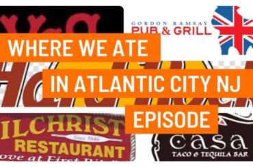 Atlantic City NJ food episode! Where to eat? Casino restaurants dining on Keto on vacation