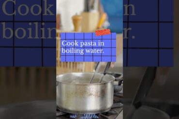 EASY WAY TO COOK PASTA |  #shorts #cooking #food