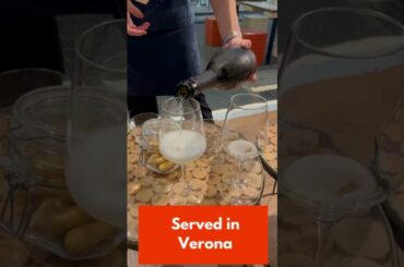 Biancavigna Prosecco Brut in Verona, Italy #shorts
