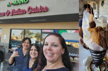 Trying Fat Babies at Amano Pizza and Italian Cuisine - Las Vegas