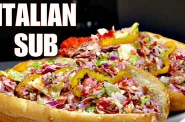 Viral TikTok Chopped Sandwich | Italian Chopped Sub TikTok Recipe