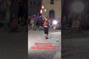 Vibrant Nights: Experience Italy's Enchanting Nightlife #shorts #prantikaslifeineurope #subscribe