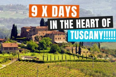 We spent 9 x days in Tuscany Italy!!!!!