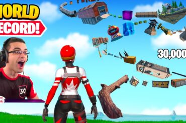 Fortnite Only Up WORLD RECORD! (Speedrun)