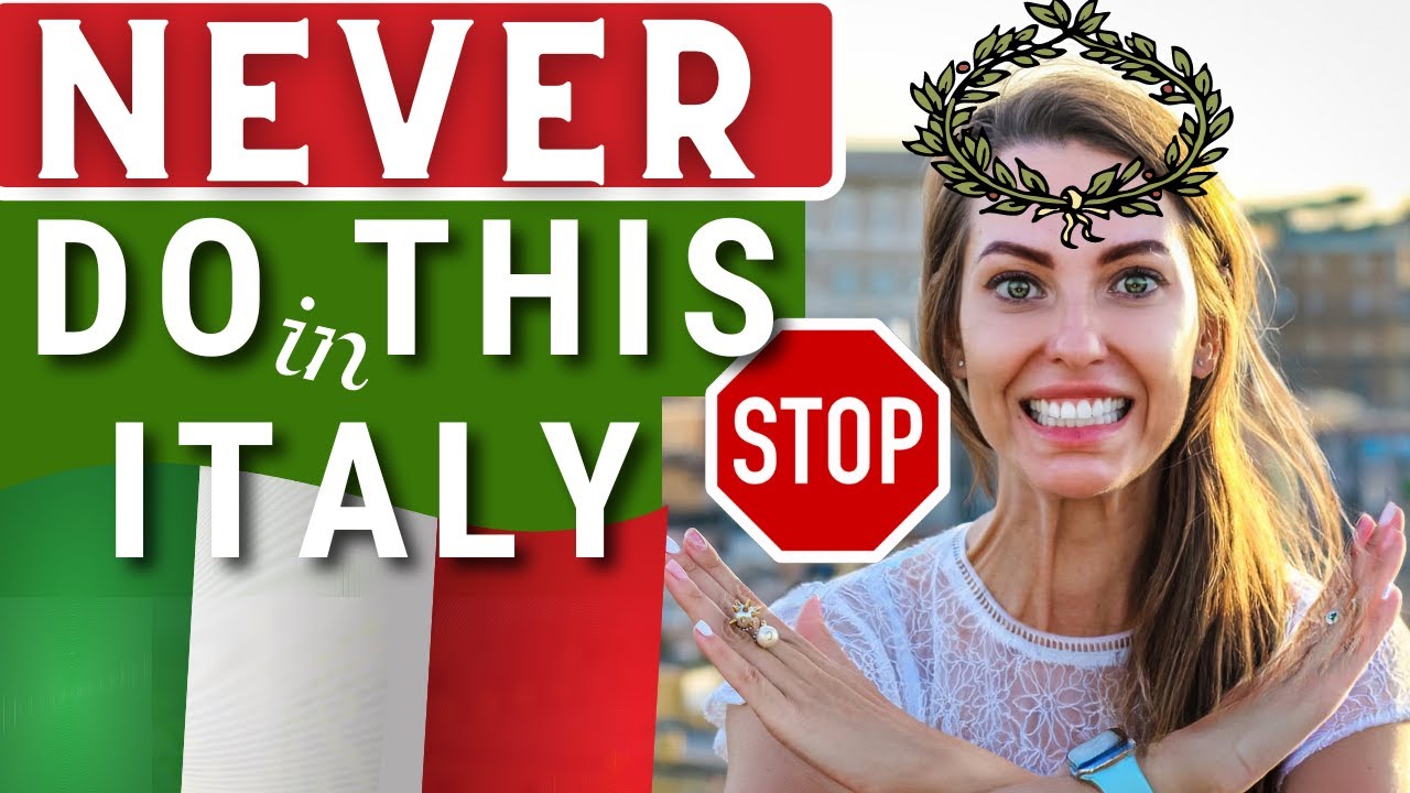 HOW TO BEHAVE IN ITALY: 10 Things you should NEVER DO when you go to Italy. Italian Etiquette HOW TO BEHAVE IN ITALY: 10 Things you should NEVER DO when you go to Italy. Italian Etiquette