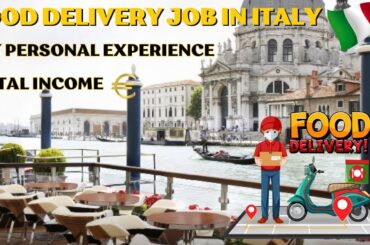 Food Delivery job in Italy, Income & Difficulties  | I share my Personal experience #italy #milan