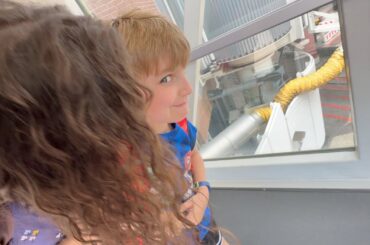 Flying Home From Italy