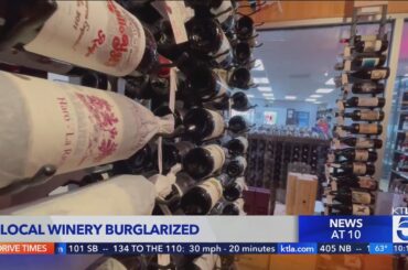 Thieves escape with over $700,000 worth of rare wines from Venice shop