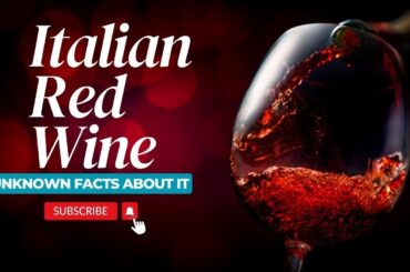 Unraveling the Mysteries of Italian Red Wine #imagenishvideos #trending #viral