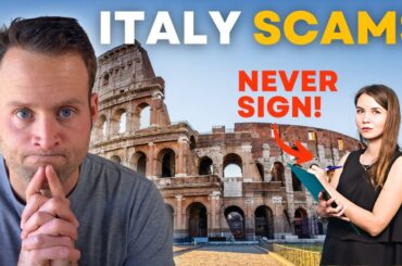 10 Tourist Scams to Avoid in ITALY | Things to Know Before You Visit Italy