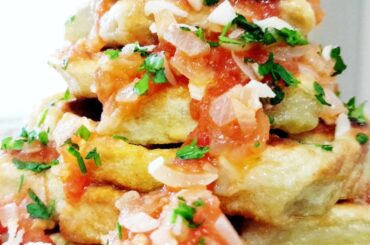 Very tasty and crispy Italian gnocchi training, vegetarian food training, Italian food