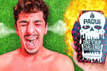 Eating the NEW World's Spiciest Chip - One Chip Challenge