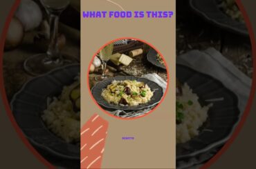 Guess the Italian food challenge