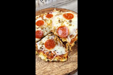 NO DOUGH PIZZA #shortvideo