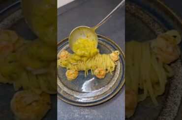 Delicious Spaghetti Pasta Recipe With Shrimps | Tomato Sauce #cooking #asmr #shorts