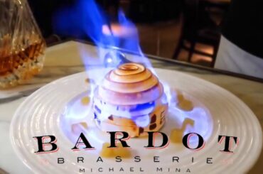 Bardot Brasserie Aria Las Vegas Restaurant - Fire French Dining!