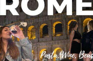 Rome Travel Vlog || My first time in Italy || Mallika Boobna