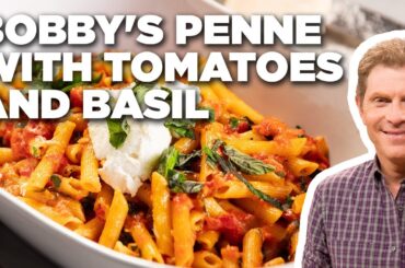 Bobby Flay's Penne with Tomatoes and Basil | Food Network