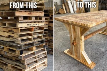 Pallet Wood Dining Table