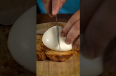 ASMR | Crispy burrata toasta ! #Shorts