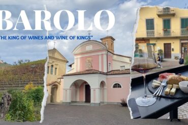 The Picturesque Town of Barolo, Italy