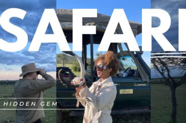 I took my European hubby to an exclusive hidden Private Safari in Kenya