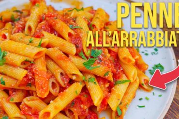 How to Make PENNE all'ARRABBIATA Like an Italian (The Angry Spicy Pasta Recipe)