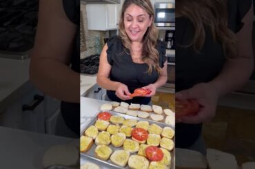 Mini Tomato Basil Sandwiches