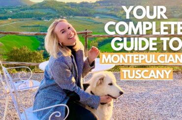 MONTEPULCIANO, ITALY - YOUR PERFECT Travel Guide I Tuscany, Italy I Italy Travel