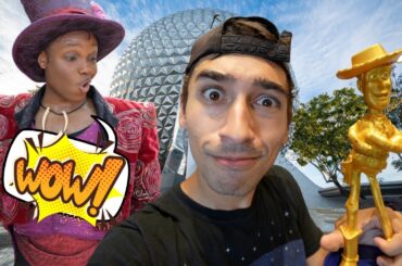 Giving Away Disney Merch To Guests Who Recognize Me | Food & Wine Festival 2023 Guide