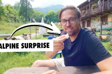 British Expat Tries Italian Alpine Hiking and Food (Unbelievable Polenta Dish!)