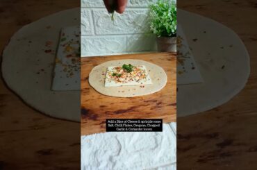 Cheese Paratha Recipe #shorts